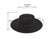 Mens Kentucky Derby Hats Woolen Hat Big Brim Jazz Warm Sun Hat