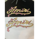 Amiri T Shirts Fashion Print Couple High Street