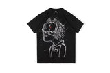 Cpfm T Shirt Vintage Printed Men's Loose Short Sleeve T-shirt