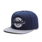 Trendy flat brimmed hat brooklyn men's and women's adjustable