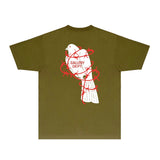 Gallery Dept T Shirt Retro Printed Loose Short-Sleeved Shirt