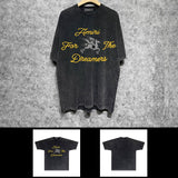Amiri washed t-shirt pegasus short sleeve