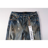 Purple Brand Jeans Pure Cotton High Street Trend