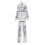 HS Hoodie And Pants Two-Piece Set