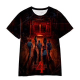 Stranger Things T Shirt Cosplay Costume 3DT T-shirt