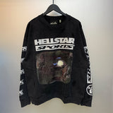 HS Hoodie Retro Printed Loose Autumn and winter