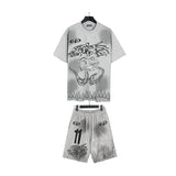 HS T-Shirt And Shorts Two-Piece Set
