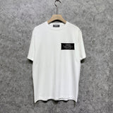 Amiri t shirts hollywood artistic font print short sleeve tee