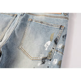 Purple Brand Jeans Pure Cotton High Street Trend #9100