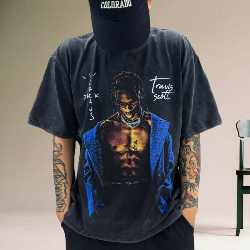 Men Vintage T-Shirts Travis Scott T-Shirt