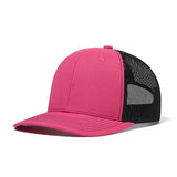 Trendy flat brimmed hat breathable