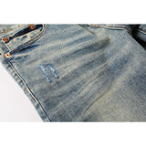 Purple Brand Jeans Pure Cotton High Street Trend
