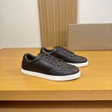 Louboutin-style red bottom shoes men genuine leather red bottom casual shoes imported cowhide breathable low-top sneakers trendy men's shoes