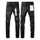 Purple Brand Jeans Pure Cotton High Street Trend #9045