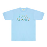 Casablanca T Shirts Fashion Print Street