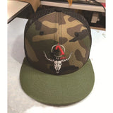 Trendy flat brimmed hat breathable