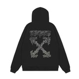 OFF WHITE Hoodie Trendy Street Style Personalized Cotton