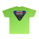 Rhude T Shirts Printed Trendy Pure Cotton