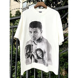 Mens Vintage T-Shirts VINTAGE Old Printed Crew Neck Short Sleeve T-Shirt