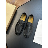 Louboutin-style red bottom shoes: original standard original box top version cl handmade genuine leather shoes mencasual shoes slip-on beanie shoes red bottom loafers