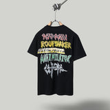 Travis Scott T Shirts Cactus Jack x Utopia Utopia joint short sleeve