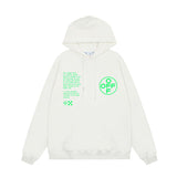 OFF WHITE Hoodie Trendy Street Style Personalized Cotton
