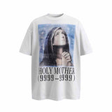 SAINT MICHAEL Vintage T Shirt holy mother short sleeve
