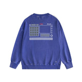 Amiri Distressed Sweatshirt Printed Trendy Pure Cotton