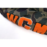 Shark Print Coat Autumn And Winter Thickened Cotton Coat Jacket Youth Camouflage Personality Baseball Uniform Cotton Clothes