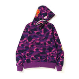 Bathing Ape Hoodie Joint Shark Sweater Hooded Zip Jacket