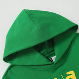 Sp5der Hoodie Cobweb Puff Print Pure Cotton