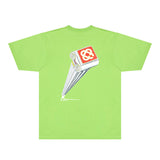 Casablanca T Shirts Fashion Print Street