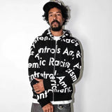 Denim Tears Hoodie Alphabet Cardigan Hooded Sweater