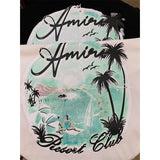 Amiri T Shirts Fashion Print Couple High Street