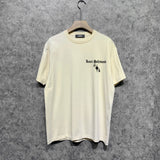 Amiri t shirts sanskrit printing short sleeve