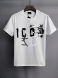 Dsq2 T Shirt Casual Sports Printed Short Sleeve Summer Men
