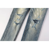 Purple Brand Jeans Pure Cotton High Street Trend