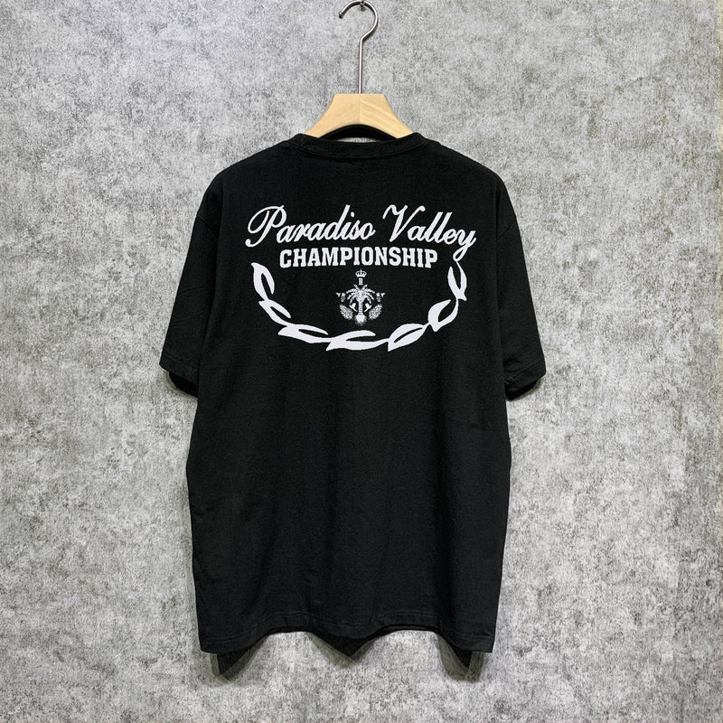 Rhude T Shirts Printed Trendy Pure Cotton