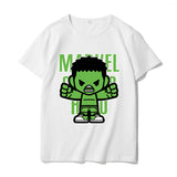 Marvel T Shirt Marvel Co-Branded T-shirt Avengers Half Sleeve