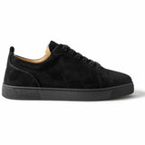 Louboutin-style red bottom shoes red bottom shoes cl suede leather low-top luxury brand sneakers fashion genuine leather black casual shoes