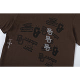 Travis Scott T Shirts x Mitchell x Ness Boston University Seal Short Sleeve