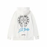 CHH Chrome Heart Hoodie Sanskrit Big Horseshoe Hooded Jacket Men's Hooded Sweater