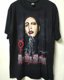 Marilyn Manson T Shirt Heavy Vintage Short Sleeve T-shirt Men and Women