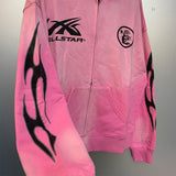 HS Hoodie Retro Printed Loose Autumn and winter
