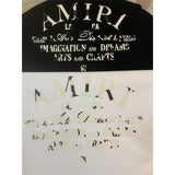 Amiri T Shirts Fashion Print Couple High Street