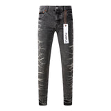 Purple Brand Jeans Pure Cotton High Street Trend
