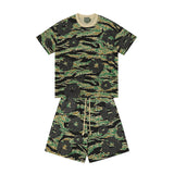 Denim Tears T shirt & Shorts 2 Piece Set Camouflage