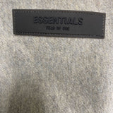 Fog Essentials Hoodie & Pant 2 Piece Set Sweater Black Letters Flocking