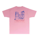 Gallery Dept T Shirt Retro Printed Loose Short-Sleeved Shirt
