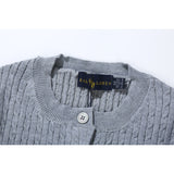 Ralph Lauren Knitted sweaters Crew Neck Solid Color Embroidery